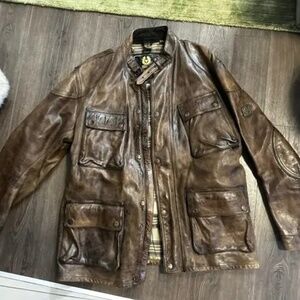 Belstaff Panther antique brown LG jacket